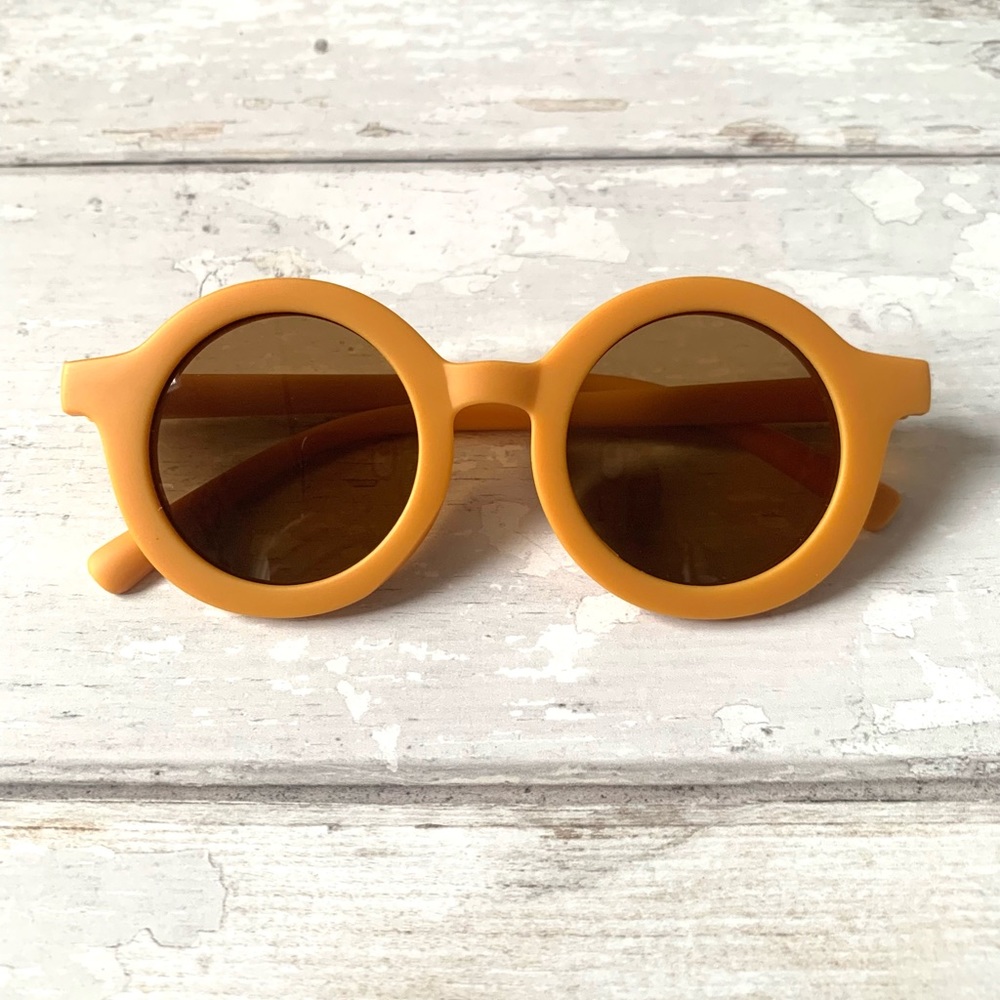 GapKids Mustard Yellow Sunglasses UV 400 Protection Summer Gap Kids NEW